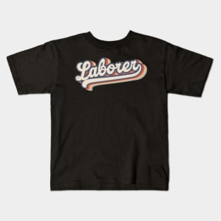 Laborer Kids T-Shirt